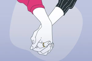 cc shop holding hands