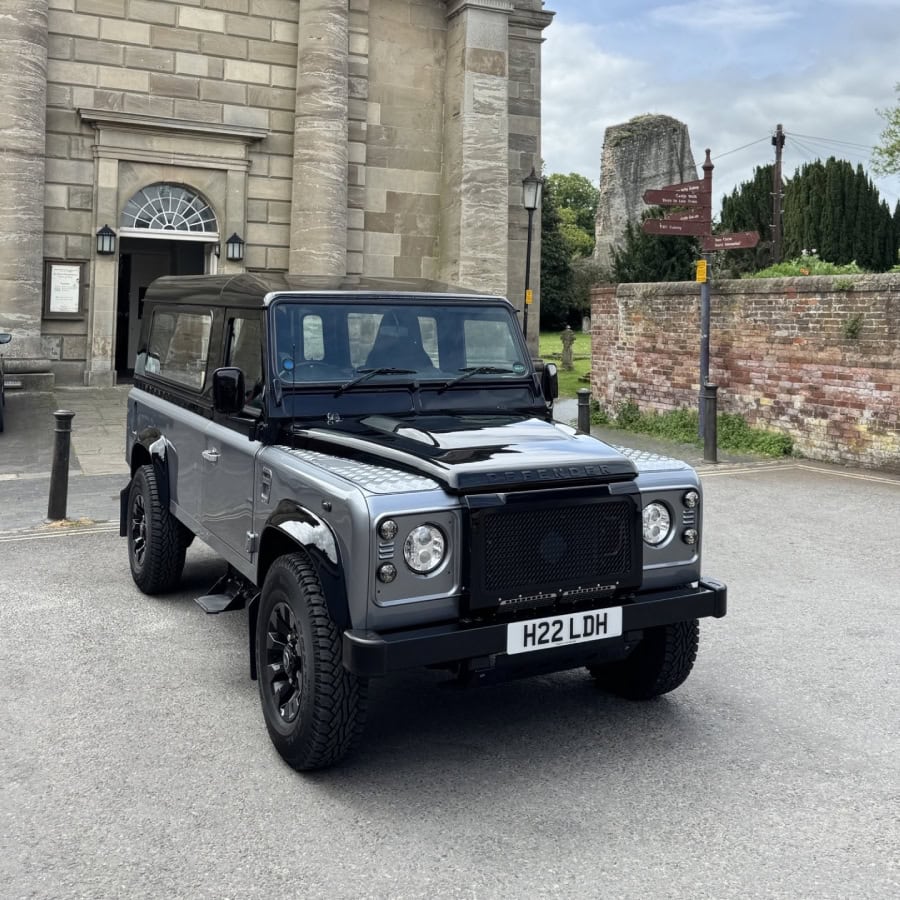 Land Rover Hearse